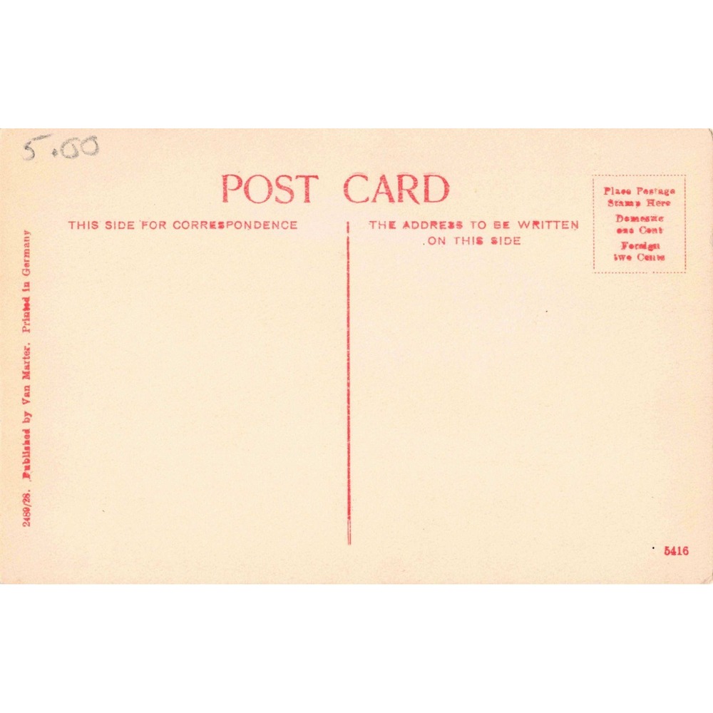 Vintage Postcard Presidents of Princeton University Westminster of America NJ - Picture 2 of 2